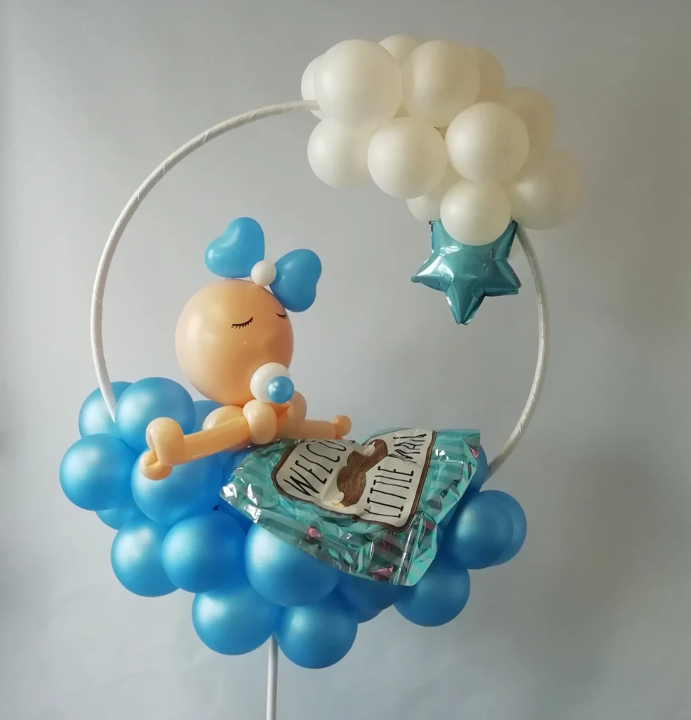 Ballons zur Taufe oder Baby-Party