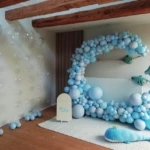 Unterwasserwelt Geburtstag Deko aus Luftballons, Ballons Blubberblasen. Unterwasserwelt Geburtstag Deko, Luftballons, Ballons Blubberblasen, Transparente Ballons
