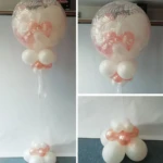 Explodierender Ballon ist Der Knaller zu jeder Hochzeit. Der Exploder-Ballon ist gefüllt mit heliumgefüllten Rundballons! Das Brautpaar sticht in den großen Ballon, dabei "explodiert" der große Ballon und die kleine Luftballons fliegen zum Himmel! Explodierender Ballon ist Der Knaller zu jeder Hochzeit. Der Exploder-Ballon ist gefüllt mit heliumgefüllten Rundballons! Das Brautpaar sticht in den großen Ballon, dabei "explodiert" der große Ballon und die kleine Luftballons fliegen zum Himmel!