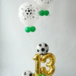 Fußball Geburtstag Ballons, Folienballon und Latexballons. Fußball Geburtstag Ballons, Folienballon und Latexballons, Fußball Geburtstagsgeschenk