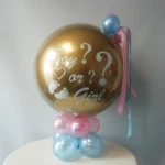 Goldner Geschlechts Ballon