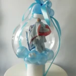 Personalisierte Aqua - Boboballon zur Geburt, Baby Boy, Taufe, Welcome Baby, Luftballon, Ballon. Personalisierte Aqua - Boboballon zur Geburt, Baby Boy, Taufe, Welcome Baby, Luftballon, Ballon.