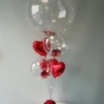 Aqua Ballons und Bobo-Ballons 9 Kristall Blase, Durchsichtige Luftballons