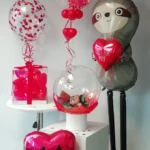 Verschiedene arten von Luftballons um Ich liebe Dich zu sagen. Verschiedene arten von Luftballons um Ich liebe Dich zu sagen.