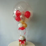 Fesselballon zur Hochzeit als Geld Geschenk. Hochzeit Fesselballon, Geld Geschenk.